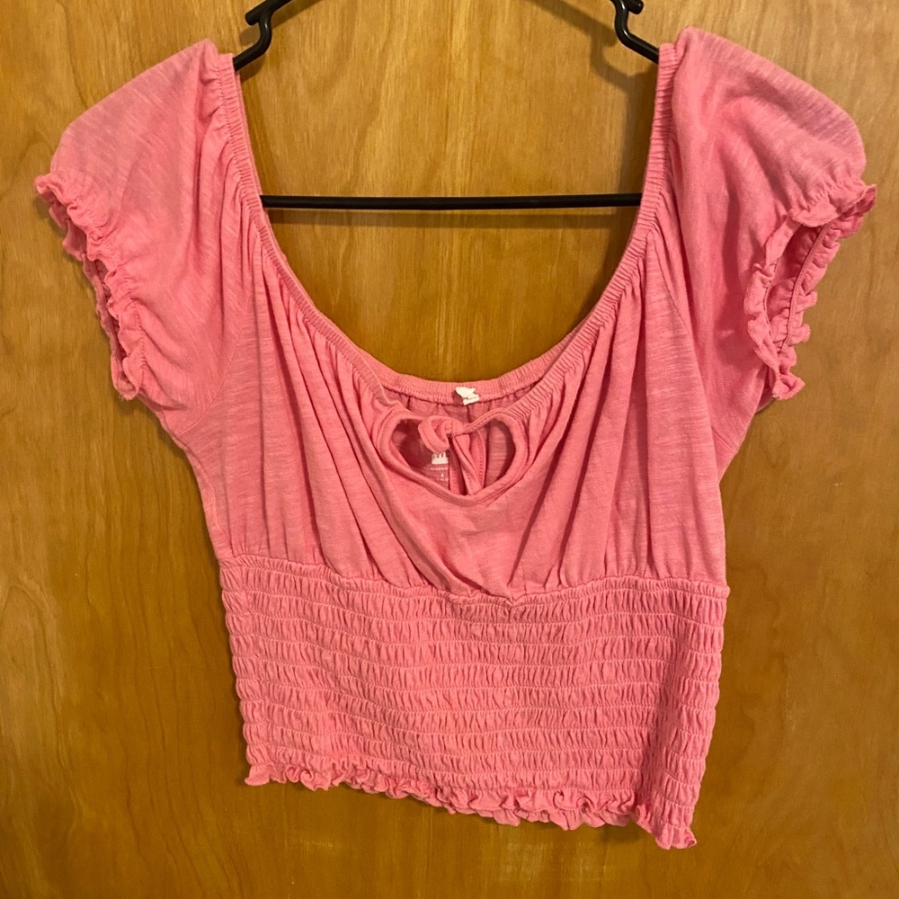 Short Sleeve Crop Top